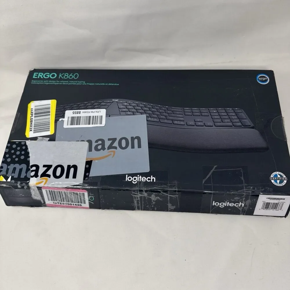 Logitech ERGO K860 Wireless Keyboard - Black